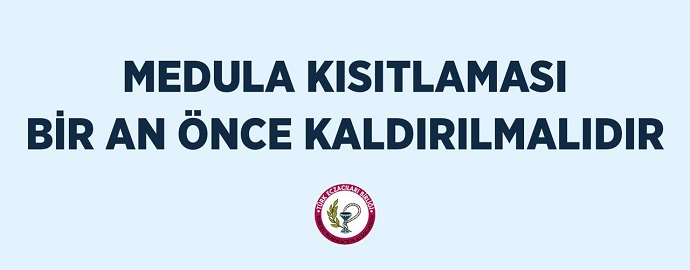 <h1>MEDULA KISITLAMASI BİR AN ÖNCE KALDIRILMALIDIR</h1>